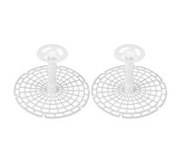 ibasenice 2pcs Pickle Pressing Tool for Fermented Foods and Vegetables, Foldable Plastic Fermentation Weights for Homemade Pickles, Multifunctional Design for Home Use