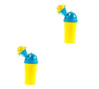 ibasenice 2pcs Portable Boy Girl Urinal for Boys Convenient Training Pee Bottle for Camping and Car Travel Leakproof Design for Training