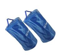 ibasenice 2pcs Portable Tennis Ball Bag with Zipper Handle Oxford Cloth Pickleball Storage Basket for Training Golf Tees Organizer Baseball Ball Carrier Easy Carry Paddle Storage
