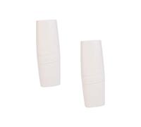 ibasenice 2Pcs Portable Travel Toothbrush Box with Cover Minimalist Toothpaste Case and Storage Organizer in Apricot Lightweight Compact Holder to Protect Brush Hair Go Use