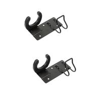 ibasenice 2pcs Practical Wall-mounted Mic Rack Sturdy Iron Microphone Holder for Home Use Space-saving Design for Audio Recording Studios Ktv and Live
