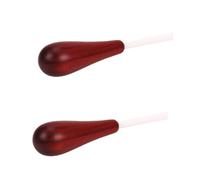 ibasenice 2pcs Professional Conducting Baton Wooden Handle Sturdy and Smooth for Orchestra Music Conductor Dark