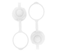 ibasenice 2pcs Professional Kayak Valves Cover PP Material with Strong Sealing Leakage Spiral Air Plugs Replacement Lid for Inflatable Boats and Kayaks Easy Installation Portable Accessories