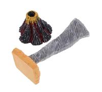 ibasenice 2Pcs Realistic Volcano Tornado Simulation Natural Disaster Model for Science Experiments Educational Tool for Interactive Learning and Design