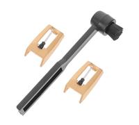 ibasenice 2pcs Record Player Needles Replacement Turntable Needle Brush for Vinyl