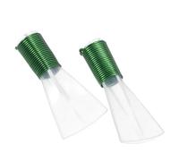 ibasenice 2pcs Replacement Plastic Suona Whistle Mouthpiece for Chinese Musical Instruments Durable Resin Material Powerful Sound Stable Tone Easy Blow for Practice and Performance
