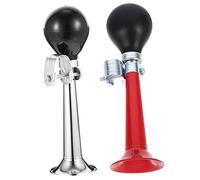 ibasenice 2pcs Retro Metal Bugle Horns for Loud Sound Galvanized Easy Installation Accessories