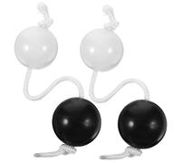 ibasenice 2pcs Rhythm Shaker Musical Instrument for African Percussion Music Holidays