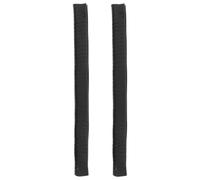 ibasenice 2pcs Rubber Skateboard Protection Rails with Steel Sheet Core, Universal Fit Longboard Bumper Guard for Skateboard Decks and Grip Tapes, Easy Installation for Urban Parks and Ramp