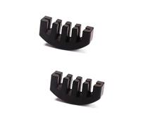 ibasenice 2pcs Rubber Violin Practice Mute Violin Accessories for Quiet Practice