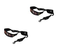 ibasenice 2pcs Saxophone Shoulder Strap Soft Design for Alto and Tenor Saxophones and Comfortable for Musicians