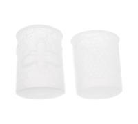 ibasenice 2pcs Scented Beeswax Candle Silicone Mold with Honeycomb and Patterns, Cylinder Shape, Easy Demolding and Warping Resistant for DIY Projects and Plaster Crafts, Size