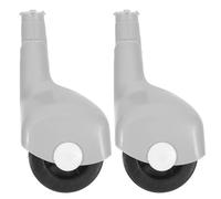 ibasenice 2pcs Scooter Front Wheels Swivel Replacement Casters for Childrens Ride Cars Smooth Rolling Easy Installation Floor Safe Design