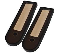 ibasenice 2Pcs Scooter Silicone Protective Case Dashboard Cover for Central Control Panel Dirt Resistant Bump Protection Easy Install Full Coverage Fits
