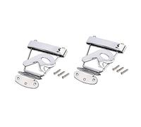 ibasenice 2pcs Semi-hollow Tailpiece Bridge Replacement Strong Metal Guitar Tailpiece for Acoustic String