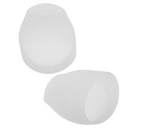 ibasenice 2pcs Silicone Clarinet Mouthpiece Protectors Sleeve, Flexible Replacement Cap for German English Recorders, Clarinet Mouthpiece Guard Cover Suitable for Wind Instrument Accessories