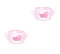 ibasenice 2pcs Silicone Glass Bottle Sleeve Cover Drop Protection for Boy Girl Easy to Install Safe Material for Glass Bottles Shower