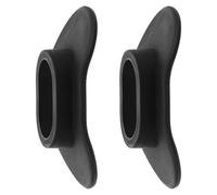ibasenice 2pcs Silicone Scuba Diving Guard for Comfortable and Antifreeze Protection, Black Lip Guard for Diving Regulator, for Underwater Activities and Swimming