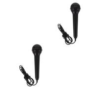 ibasenice 2pcs Singing Mic for Boys and Girls Compact Portable Microphone Wire Microphone for Multifunctional Electronic Organ