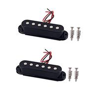ibasenice 2pcs Single Coil Guitar Pickup Single Humbucker for Electric Guitar Musical Instruments Parts Gmb102 50mm Length