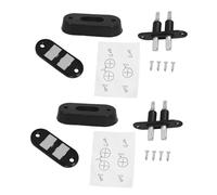 ibasenice 2pcs Sliding Door Lock Actuator Switch for Cars and Trucks Push Pull Lock with Screws and Indicator Diagram Compact Vehicle Sliding Door Contact Switch for Enhanced Security and
