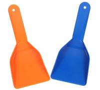 ibasenice 2Pcs Snow Scoop Utility Large Ice Remover for Car Freezer Kitchen Cleaning Sturdy Material Versatile Tool for Removing Ice Dirt from Gaps Design