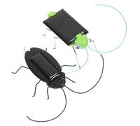 ibasenice 2Pcs Solar Energy Insect Toy Simulation Cockroach for Educational Solar Tool for Students