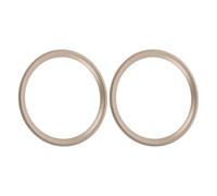 ibasenice 2pcs Speaker Decorative Rings for DIY Audio Enhancement Speaker Cover Rings Subwoofer Protection Trim for Home Stereo Upgrade