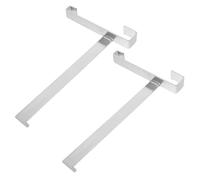 ibasenice 2pcs Stainless Steel Beekeeping Frame Holder Weather-resistant Hive Frame Stand Support Tool for Stable and Easy Beekeeper Equipment Management