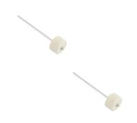 ibasenice 2pcs Stainless Steel Handle Lightweight Bass Drum Pedal for Percussion Instrument Accessories for Drummers