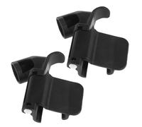 ibasenice 2pcs Stroller Armrest Accessories Bumper Bar Front Buckles for Boy Girl Pushchair Armrest Connector for Safety and Stability Pushchair Parts