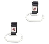 ibasenice 2pcs Stroller Hooks Clips Convenient Stroller Accessories for Hanging Diaper Bags Purse Buggy Hook