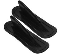 ibasenice 2pcs Surfboard Shark-Fin Tail Fins, Universal Fit Inflatable Kayak Stabilizers for Enhanced Tracking Paddle Board Sports