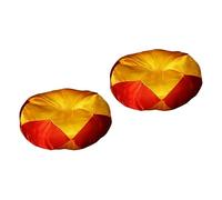 ibasenice 2pcs Tibetan Singing Bowl Holder Pad Buddhist Bowl Mat Sound Cushion Prayer Pillow Decorative