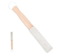 ibasenice 2pcs Tibetan Singing Bowl Mallet Wooden Meditation Stick for Relaxation and Sound Therapy for Yoga Meditation Rooms and Holistic Healing