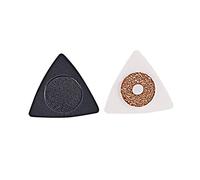 ibasenice 2pcs Triangle Guitar Picks Cork Pick for Stringed Instruments Portable for Guitar Accessories