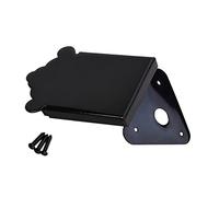 ibasenice 2pcs Triangle Tailpiece for Mandolin Metal Mandolin Parts Enhance Sound Quick String Change Stylish Coverplate