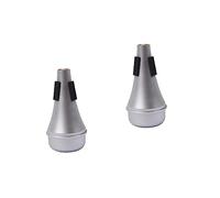 ibasenice 2pcs Trumpet Cup Mute Lightweight Silencer for Jazz Practice Fits All Trumpets Reduces Noise for Late-night Playing Produces Standard Sound
