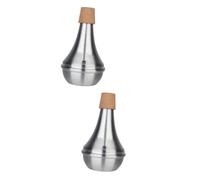 ibasenice 2pcs Trumpet Practice Mute for Sound Reduction Trumpet Mute Accessories for Horn Practice for Silenced Playing