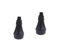 ibasenice 2pcs Trumpet Straight Practice Cup Mute Professional Trumpet Jazz Musician Accessory