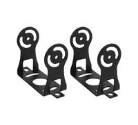 ibasenice 2pcs Universal Iron Rear Camera Mounting Bracket for Car Stable Backup Camera Holder Compatible with Reverse for Bus and Vehicle Safety