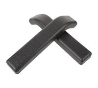 ibasenice 2pcs Universal Waterproof Abs Plastic Arm Rest Pads for Manual Wheelchair Replacement, Sturdy Anti-wear Armrest Covers Suitable for Wheelchairs and Desk Chairs