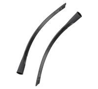 ibasenice 2pcs Vacuum Nozzle Crevice Tool for Flat Seam Cleaning Plastic Replacement Head for Home Office Vehicle