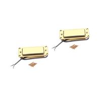 ibasenice 2pcs Vintage Tone Cores Humbucker Pickup for Guitar Alnico Magnets Humbucker Bridge Pick for Electric Guitar
