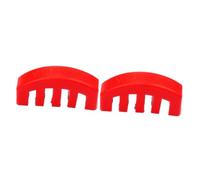 ibasenice 2pcs Violin Accessories Rubber Violin Mute Practice Mute for Boys and Girls Strings Red Volume Control
