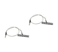 ibasenice 2pcs Violin Pickup High Sensitivity Silver Accessory for Musical Instruments for Home Studio and Performance Use