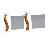 ibasenice 2pcs Violin Shoulder Mat for Violin Essential Accessory Wipe Cloth for Music Practice and Performance