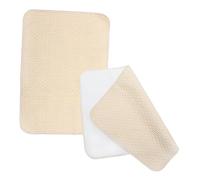 ibasenice 2Pcs Washable Dog Pee Pad Small Pet Urine Mat Super Absorbent Reusable Puppy Training Indoor Bed Protector for Guinea Pigs and Dogs