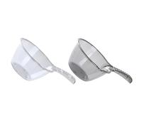 ibasenice 2pcs Water Ladle for Home Kitchen Tools Multipurpose Water Scoop Pp Material Smooth Surface in The Garden