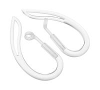 ibasenice 2pcs Wireless Hook Earphones Accessories with Rotatable Silicone Ear Hooks for Secure Fit, Comfortable and Anti-lost Design for Sports and Daily Use